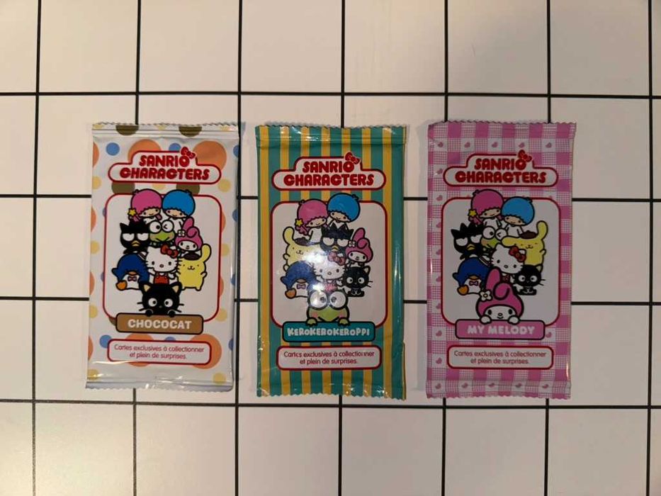 Lote de 11 Boosters Sanrio Hello Kitty McDonald's 2018 FR Novo selado