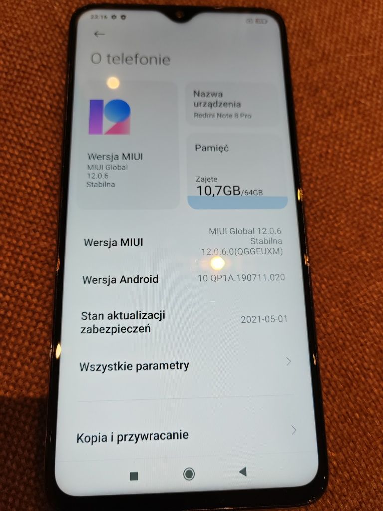 Xiaomi Redmi note 8 pro 6/64 GB