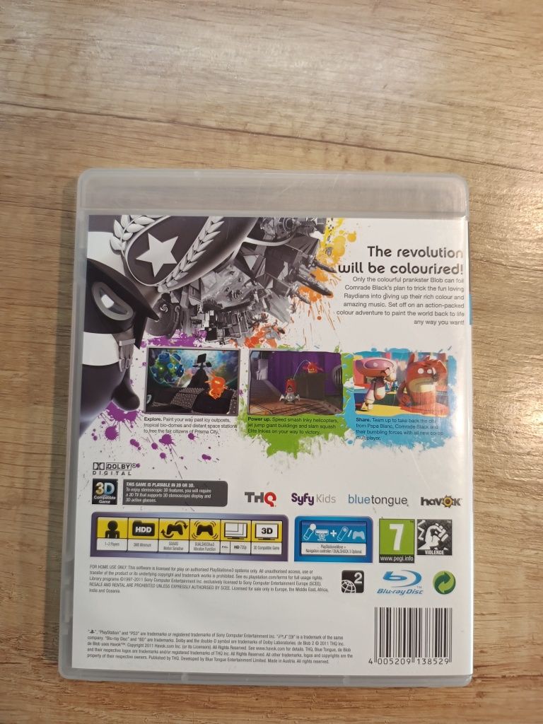 De blob 2 ps3 Stan bardzo dobry