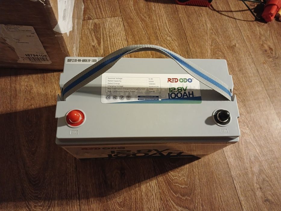 Акумуляторна батарея LiFePO4 Redodo 12.8 V 100 Ah, 1280 Wh,