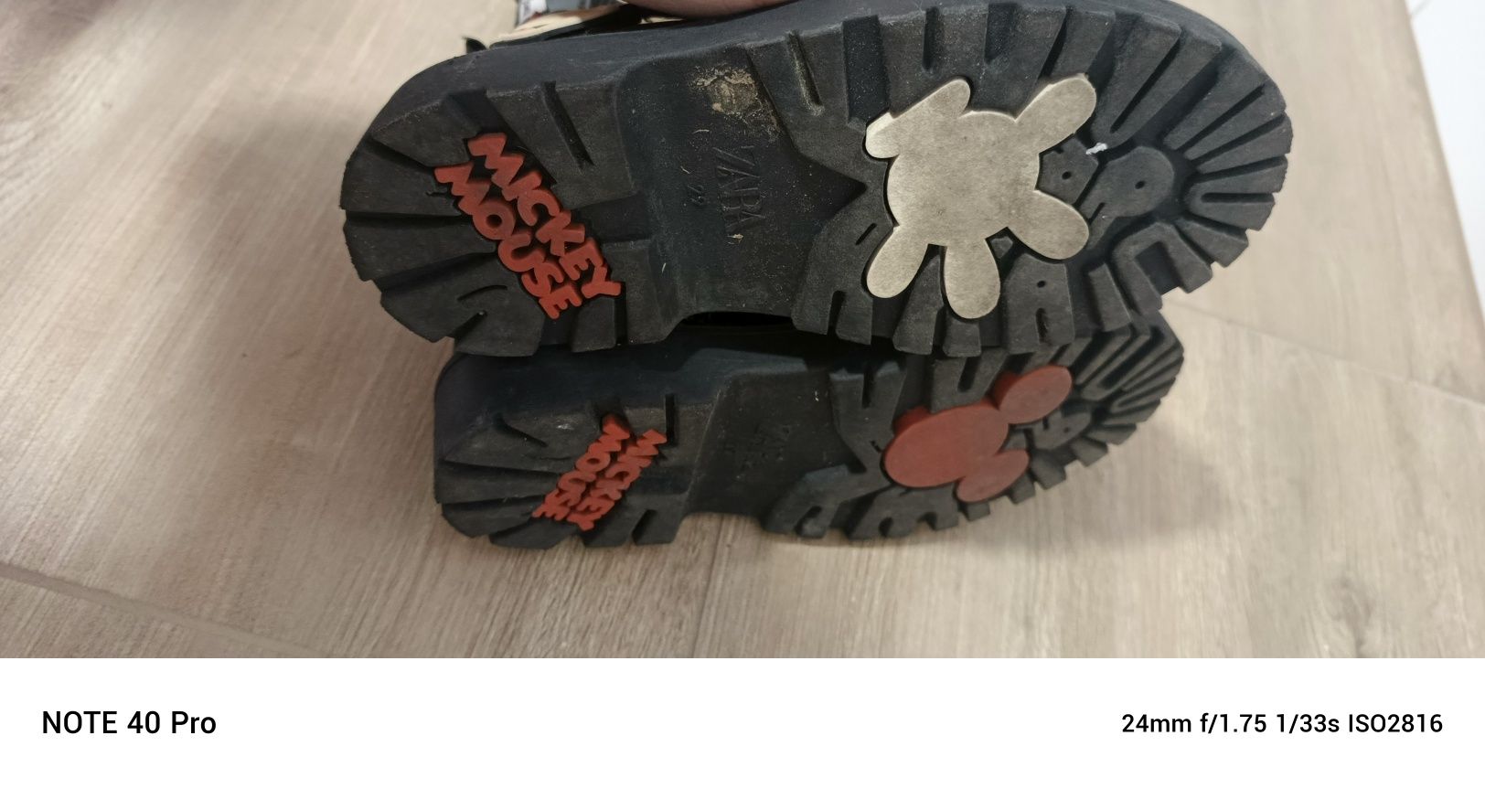 Botki dziewczęce Minnie Mouse Zara 29