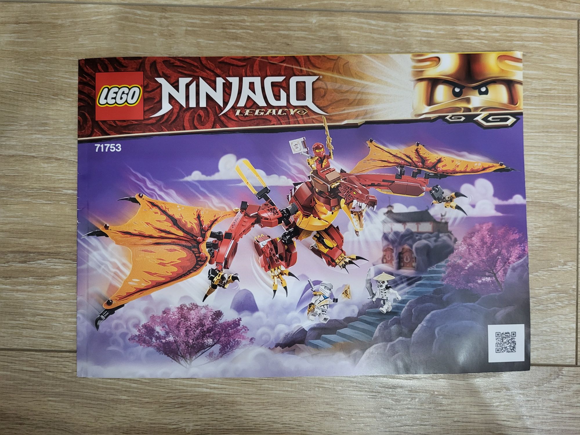 Lego ninjago smok 71753