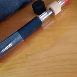 2 tubos interiores para ponteiras das canas de barco *