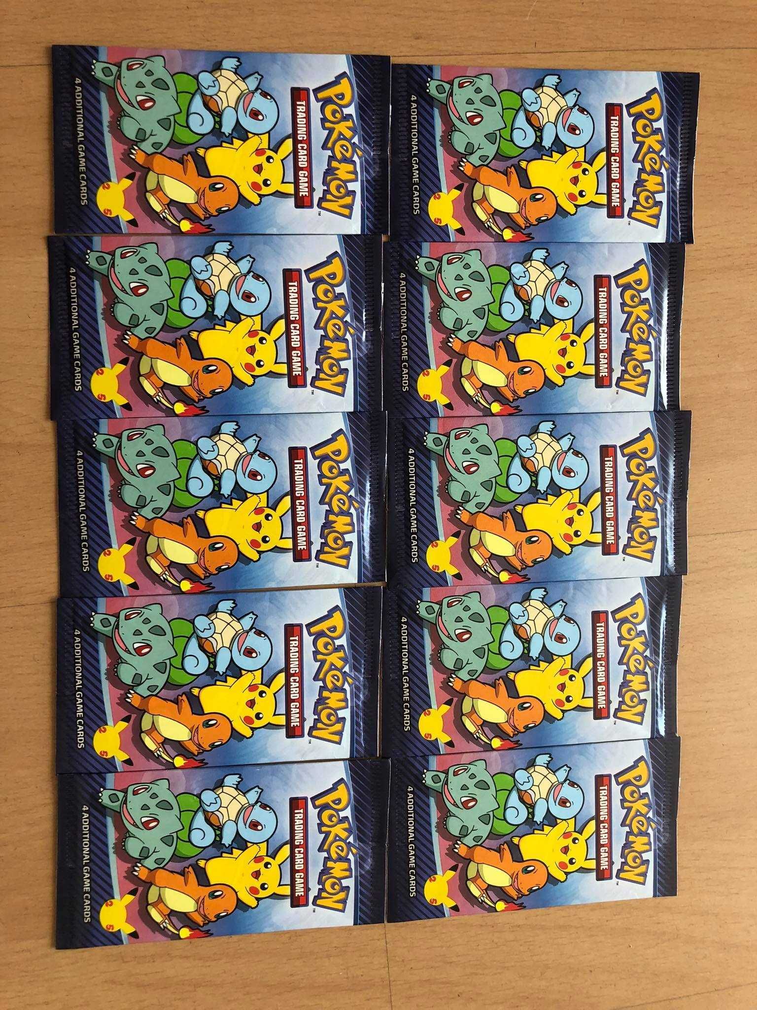 20 paczek Pokemon 25th anniversary McDonald’s