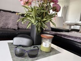 Okulary słoneczne CKJ granatowe oryginalne