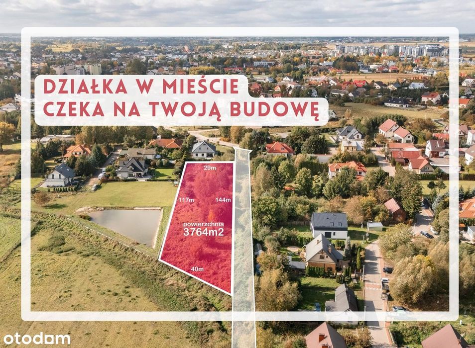 Działka z MPZP i projektem inwestycyjnym w spokojnej części miasta