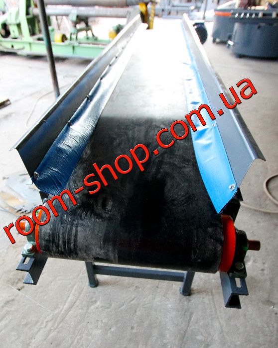 Ленточный конвейер, транспортер, желобчатые, прямые, погрузчик