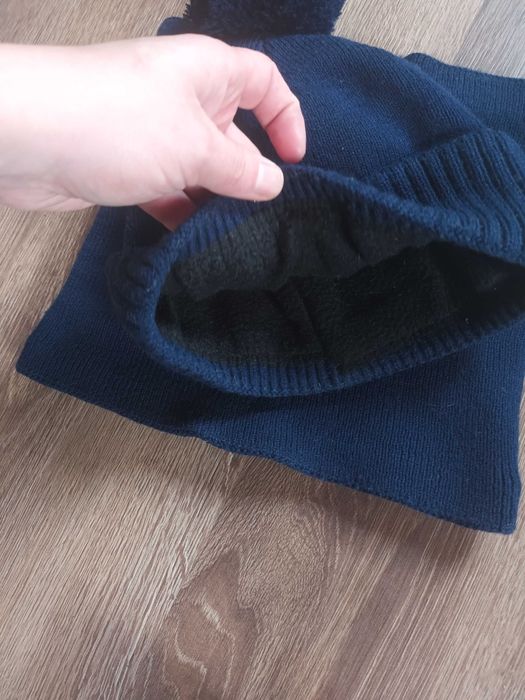 Зимовий комплект, шапка,хамут,шапочка,зима,зимова