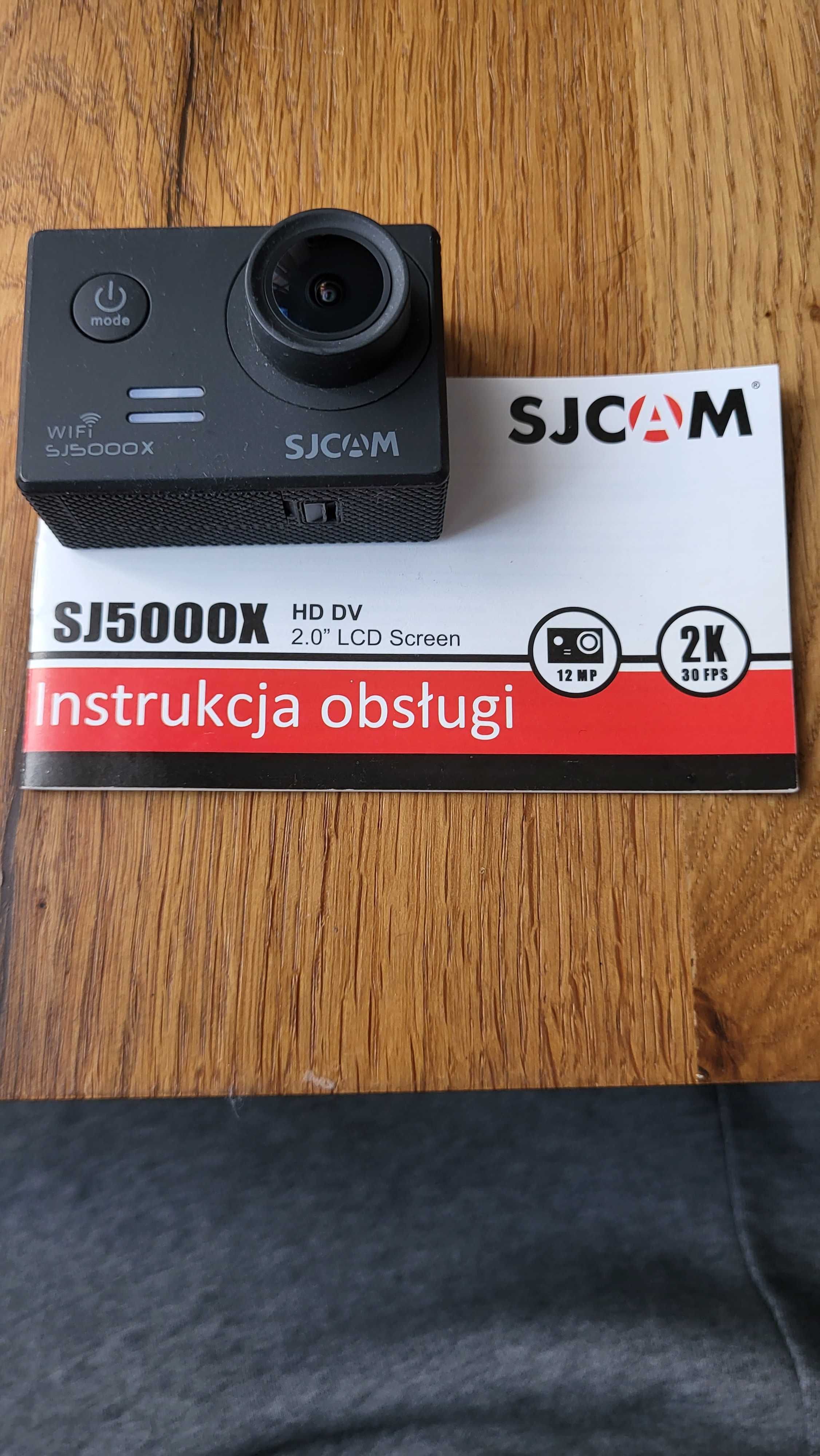 Kamerka sportowa SJCAM SJ5000X full akcesoria. Okazja!