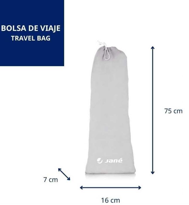 Barierka ochronna do łóżka JANE 90x50 cm