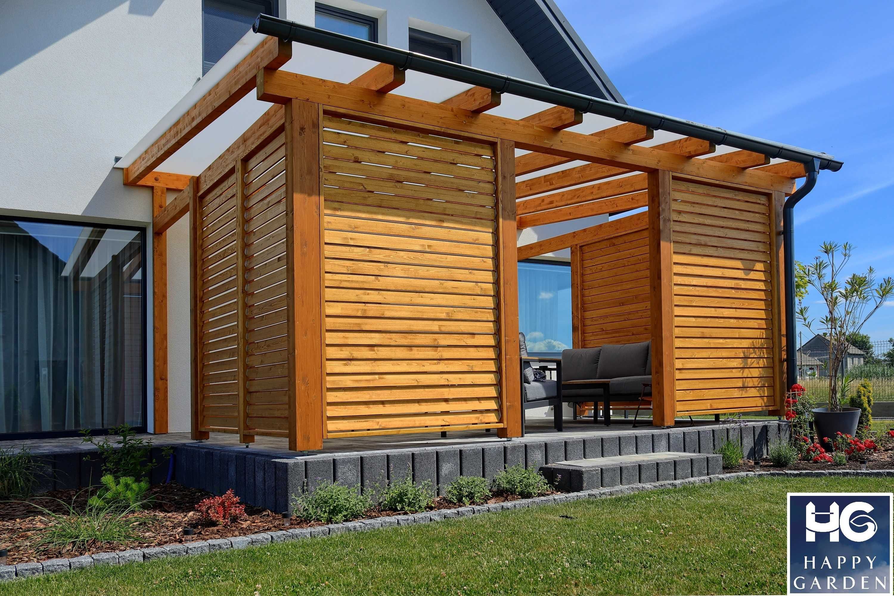 Pergola ogrodowa, weranda + Wizualizacja 3D!+Szybka Realizacja