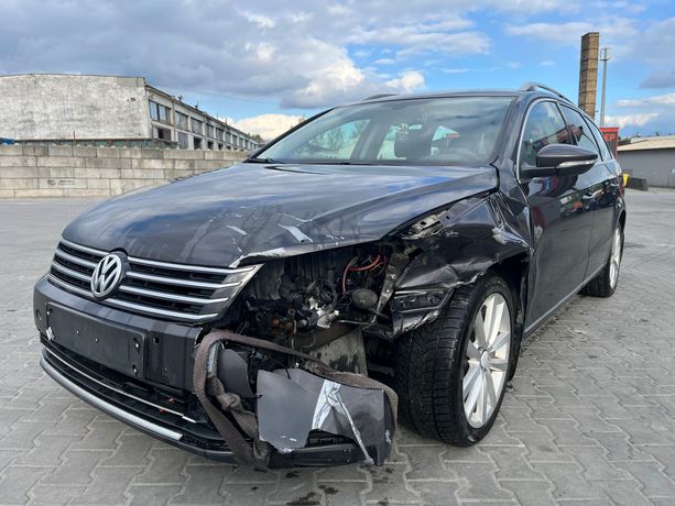 Volkswagen Passat B7 uszkodzony