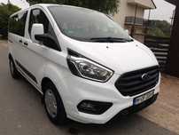Ford Transit Custom 320 Ledy 9 osobowy 2xKlima Nawiewy tył PDC Orginał Bezwypadkowy Okazja