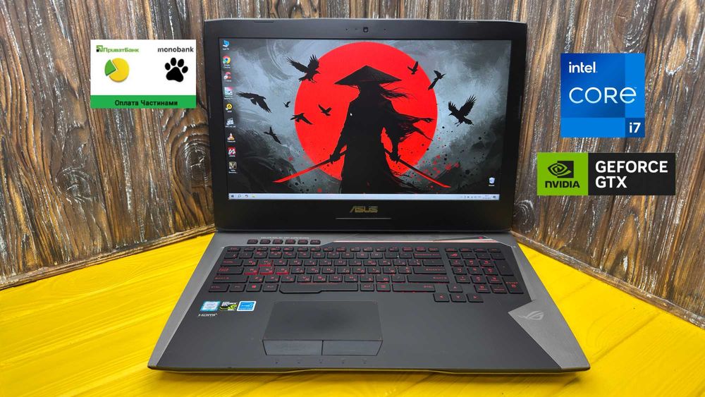 Недорогий Ігровий Ноутбук Asus RoG G752VL /17.3"/GTX 965M 2GB/ГАРАНТІЯ