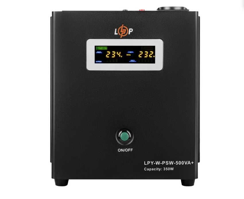 Джерело безперебійного живлення(ДБЖ) 12V LPY-W-PSW-500VA+(350Вт)5A/10A
