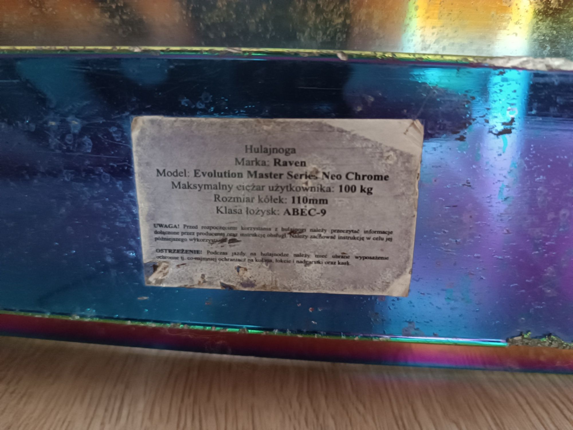 Hulajnoga wyczynowa Raven Evolution Master series