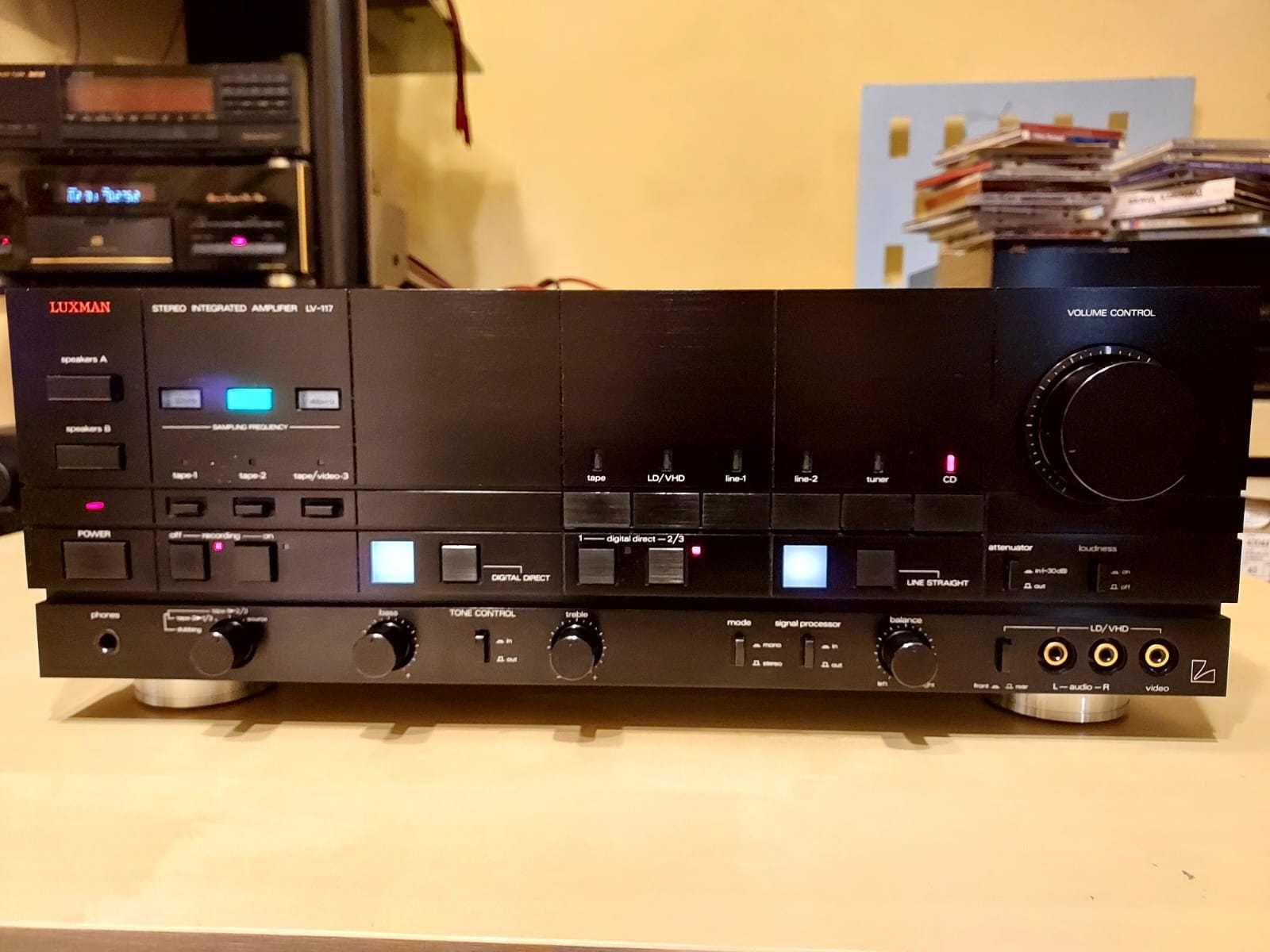 Luxman LV-117, stan idealny, po przeglądzie, karton, instrukcja