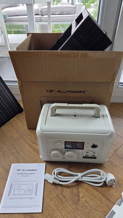 NOWY Powerbank Allpowers R600,stacja ładowania,GRATIS kabel do auta