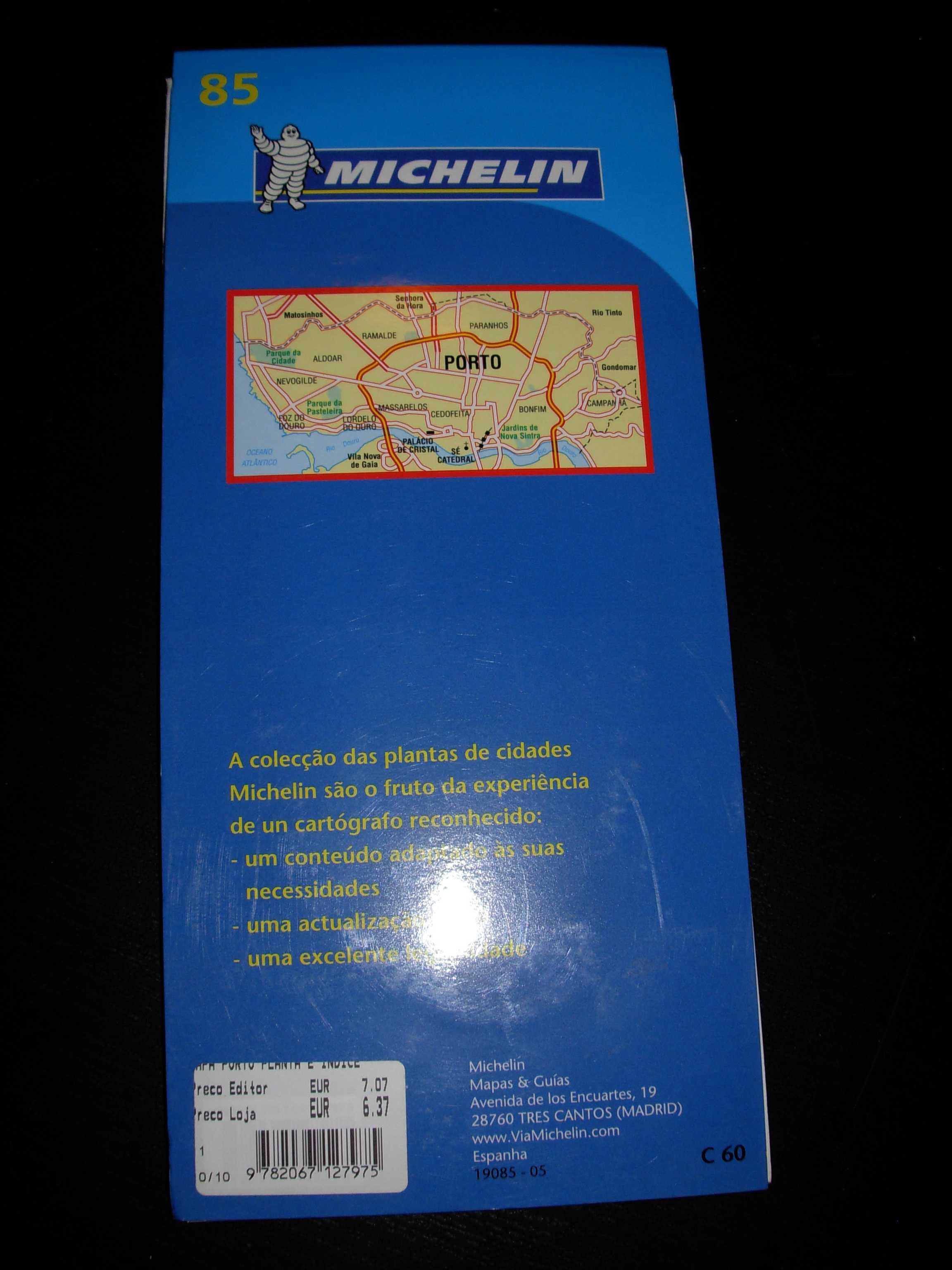 Mapa Michelin Porto com 30% de desconto NOVO