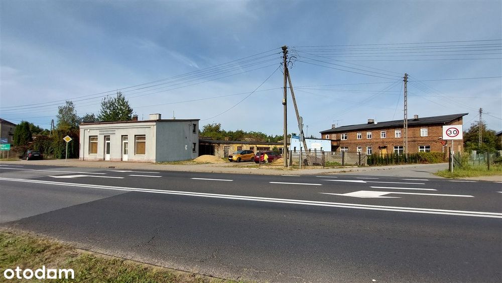 Działka zabudowana Pawilon Warsztaty Dom Częstochowa Blachownia