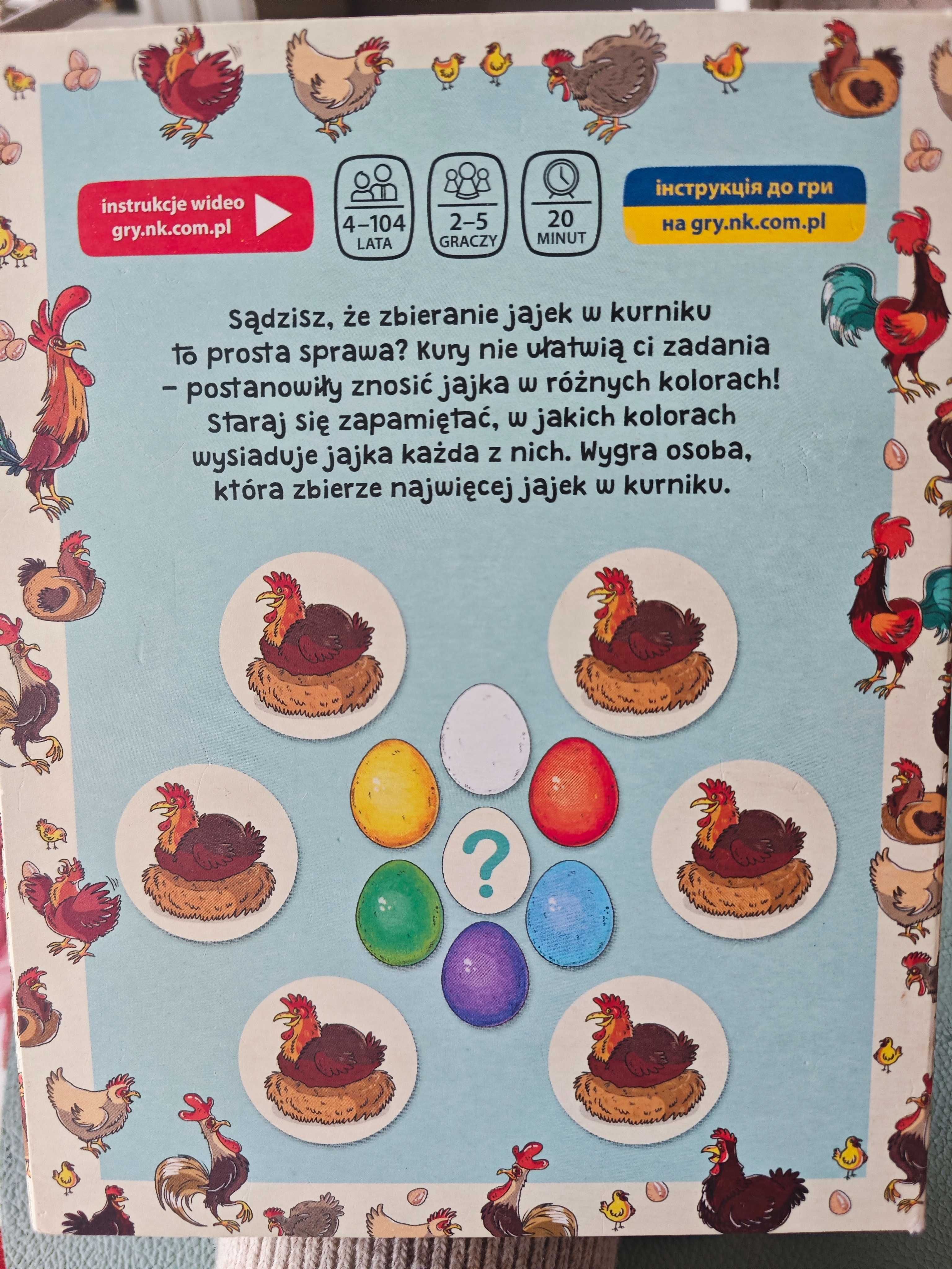 Gra memory kurnik nasza księgarnia