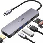 Adapter 7w1 HUB Usb-C HDMI 4k sd