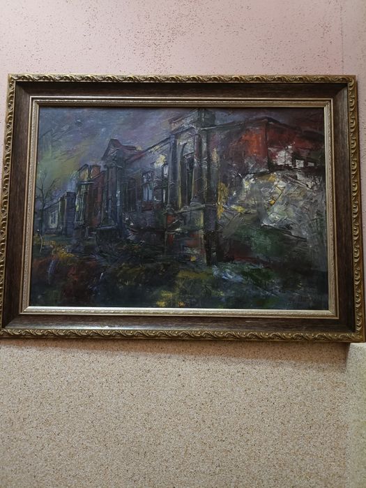 Картины на холсте написаны маслом