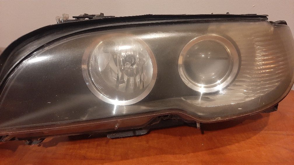 Bmw e46 Lift Cabrio Lampy przód Lewa Prawa Oryginał Ładne
