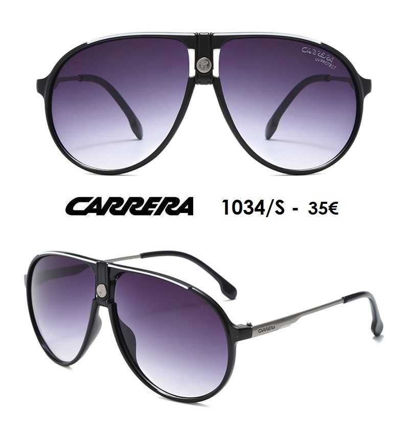 Óculos de sol Carrera 1034/S - 5 cores disponíveis