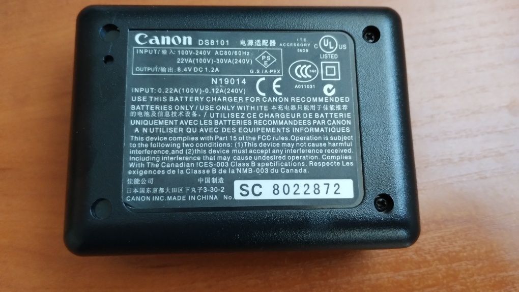 Зарядное Canon CB-5L для BP 511 оригинал  10d 20d 30d 40d 5d 50d новое