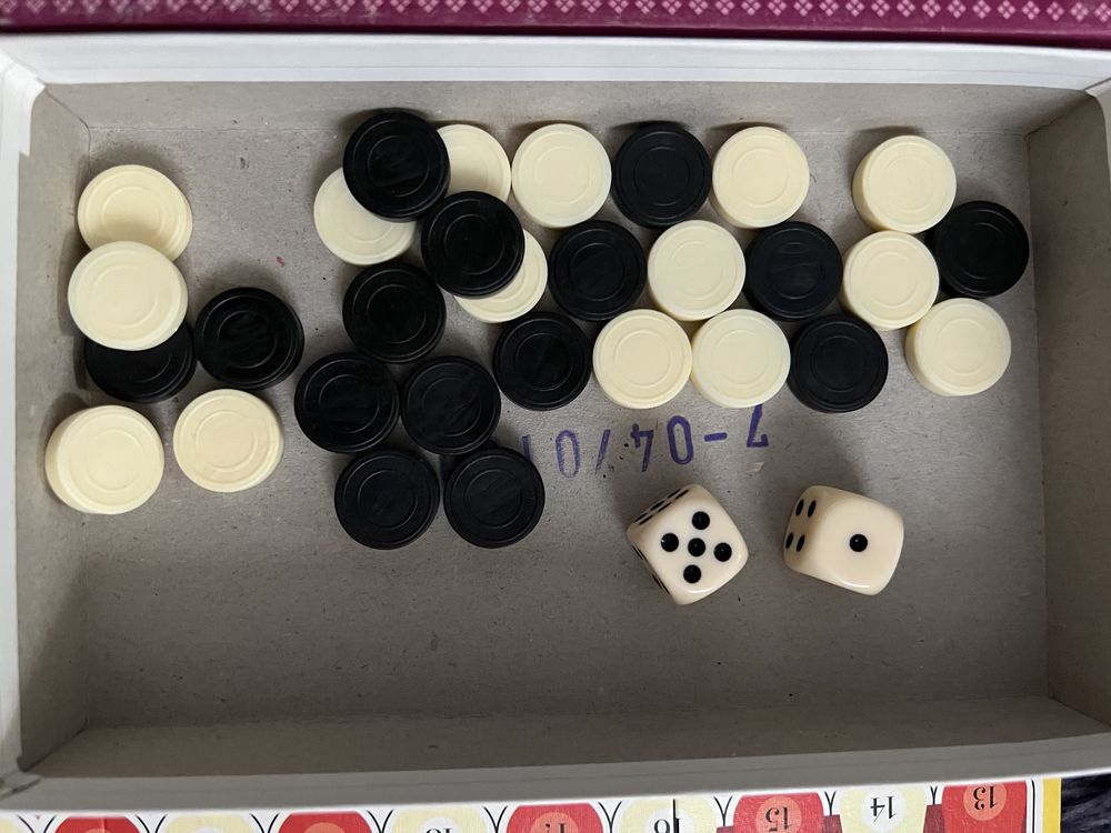 Gra planszowa backgammon jak nowa