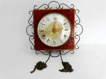 Stary zegar wiszący Feintechnik