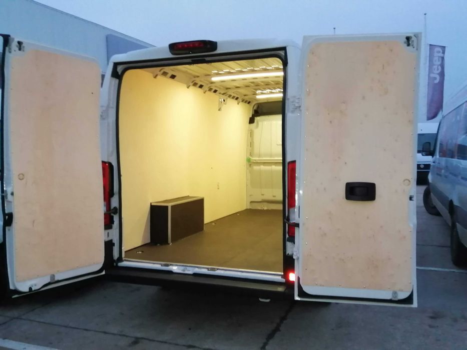 Ducato L4H2 // Zabudowa busa samochodu dostawczego ze sklejki 6,5mm