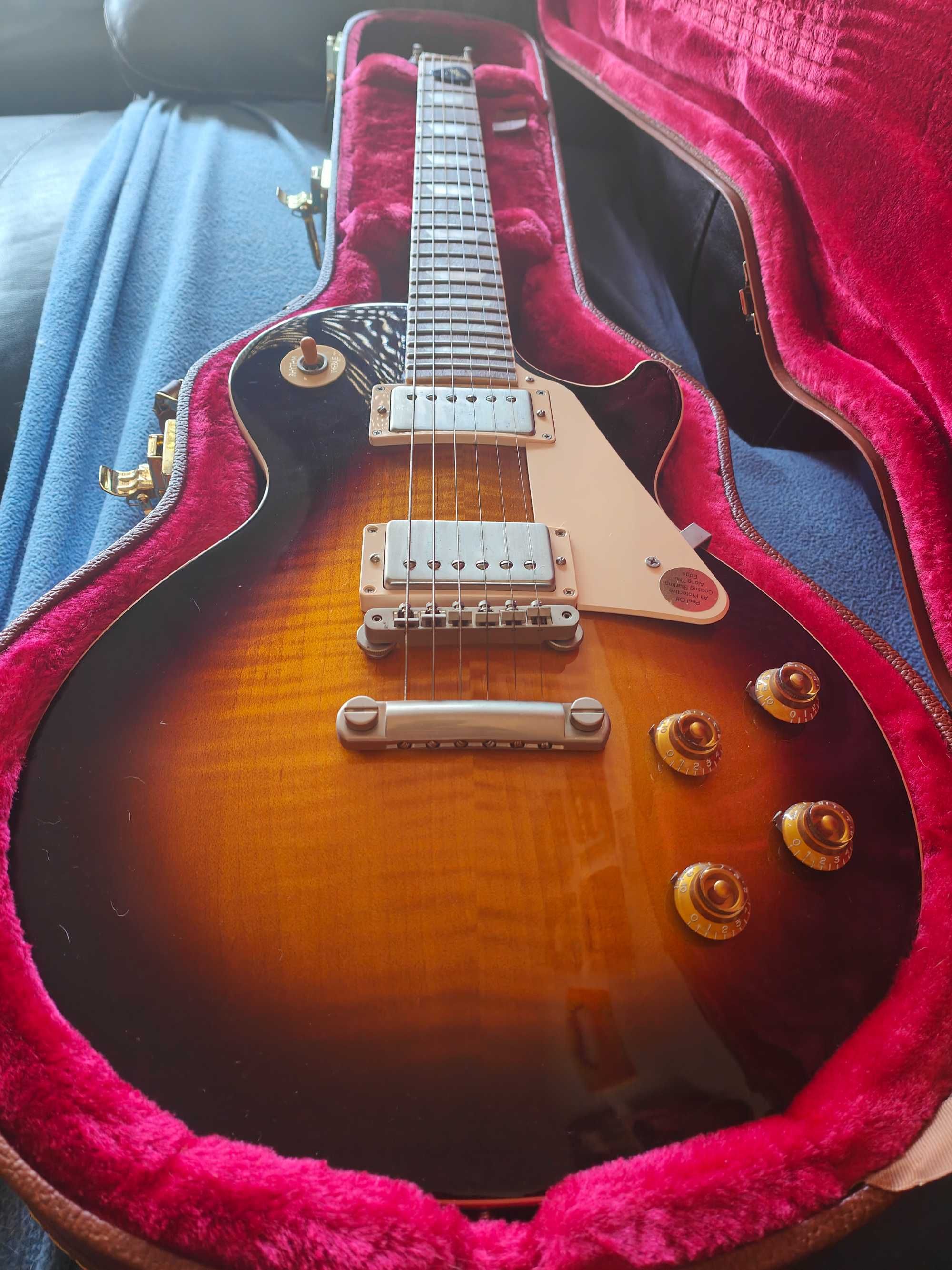 Gibson Les Paul Standard '60 nunca usada em estado novo incrível