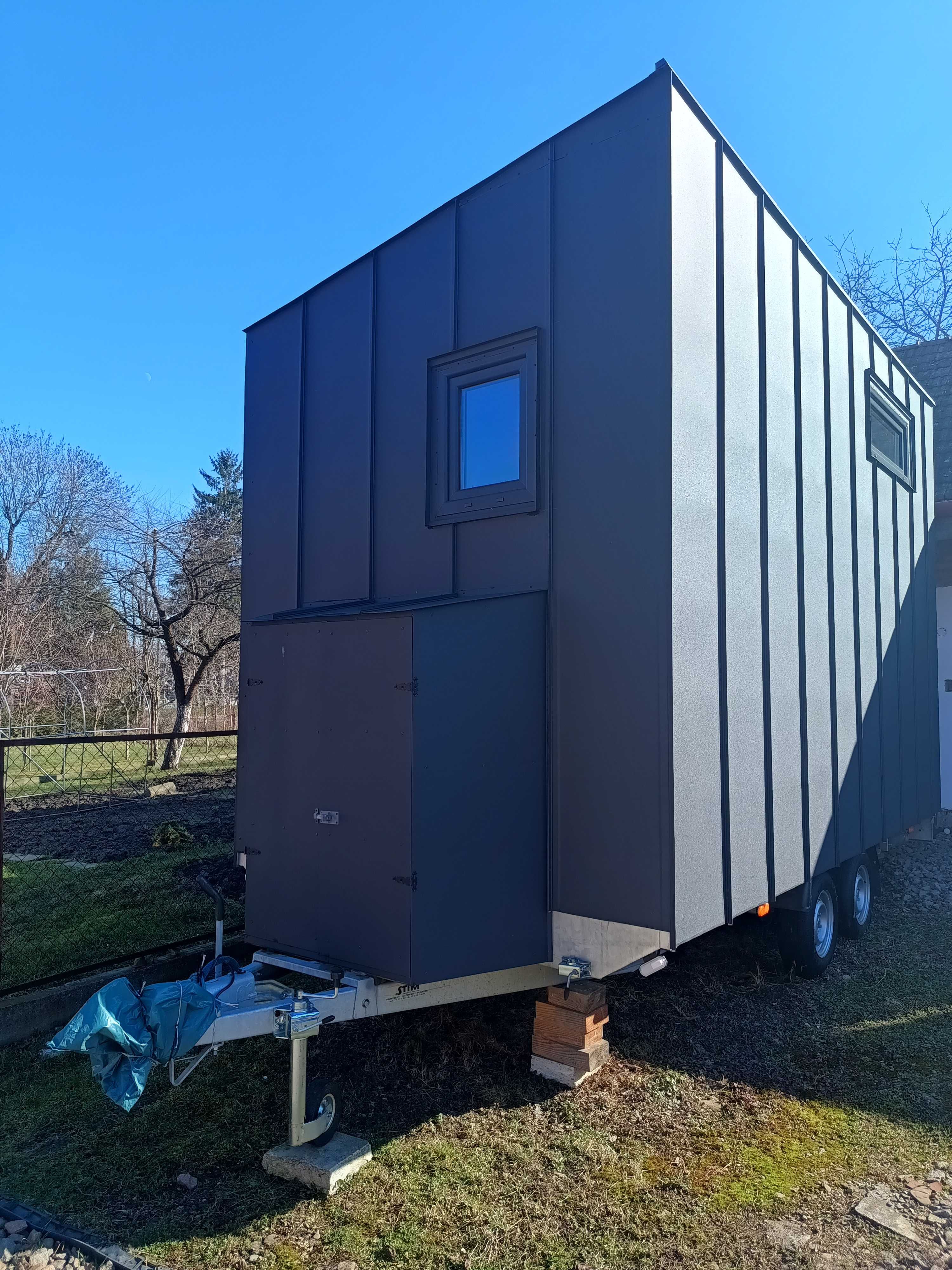 Przyczepa Tiny house całoroczna