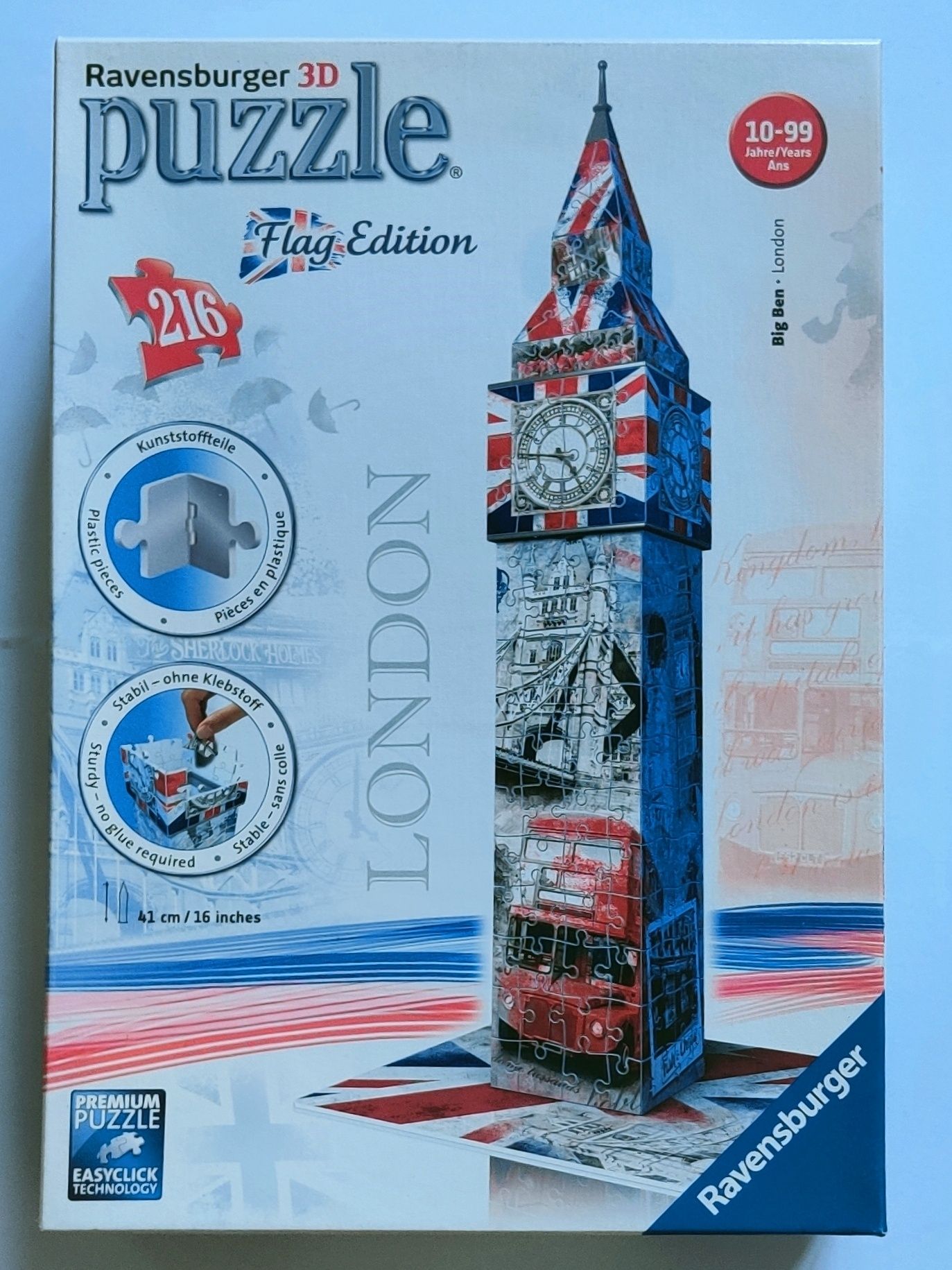 Puzzle 3D Big Ben i Eiffel Tower ZESTAW