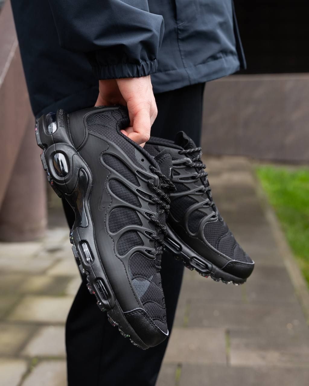 Кроссовки мужские Nike Air Max TN Terrascape Plus Black, Найк ТН +