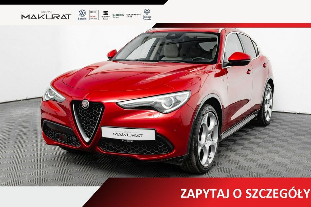 Alfa Romeo Stelvio WD1861S#2.0 Turbo 6C Villa D\'este Q4 Podgrz.f i kier Salon PL VAT23%