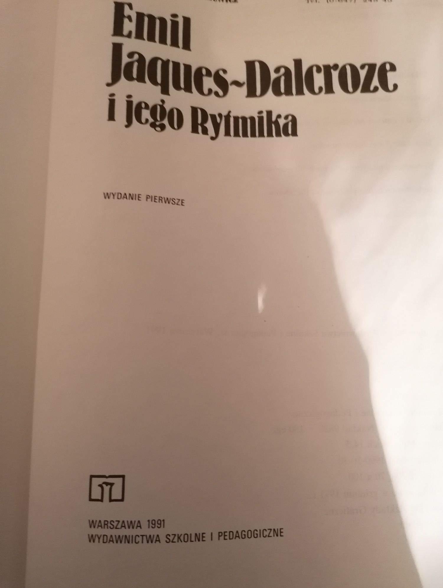 Emil Jaques Dalcroze i jego Rytmika