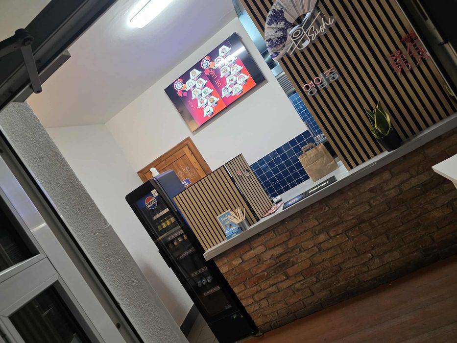 Odstapie lokal sushi z wyposażeniem