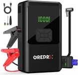GREPRO GP383 – Booster 3000A Kompresor, Powerbank i Latarka, Nowy z FV