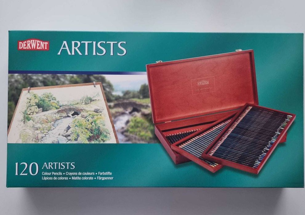 Nowe Kredki DERWENT ARTISTS 120 kolorów
