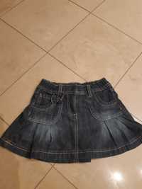 Spódnica dziewczęca jeans, 110, C&A