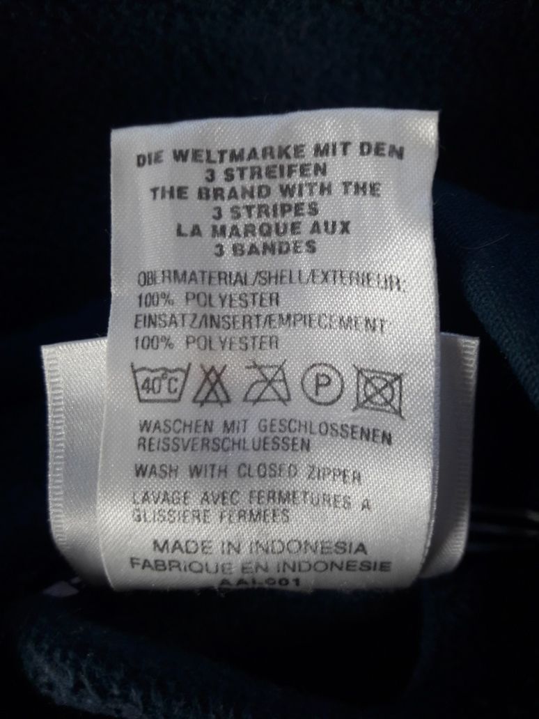 Флисовая кофту  Adidas оригинал.