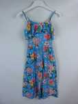 ZARA Kids letni kombinezon w kwiaty 8 lat / 128 cm