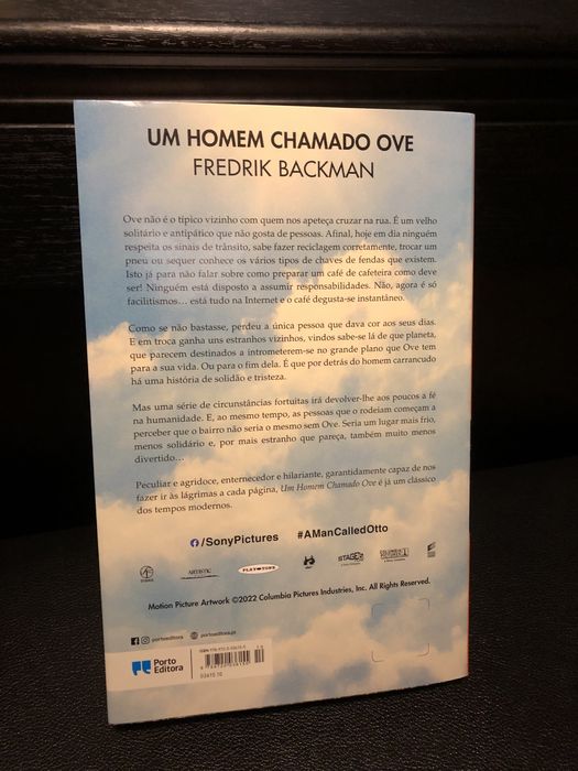 Livro Um Homem Chamado Ove