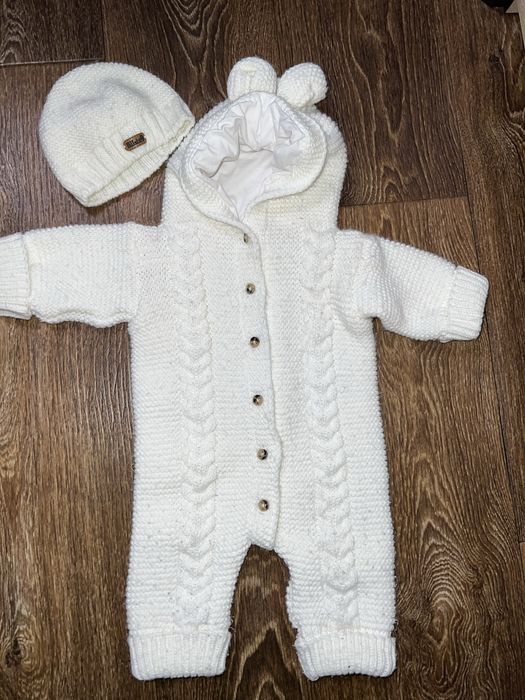 Вязаный комбинезон