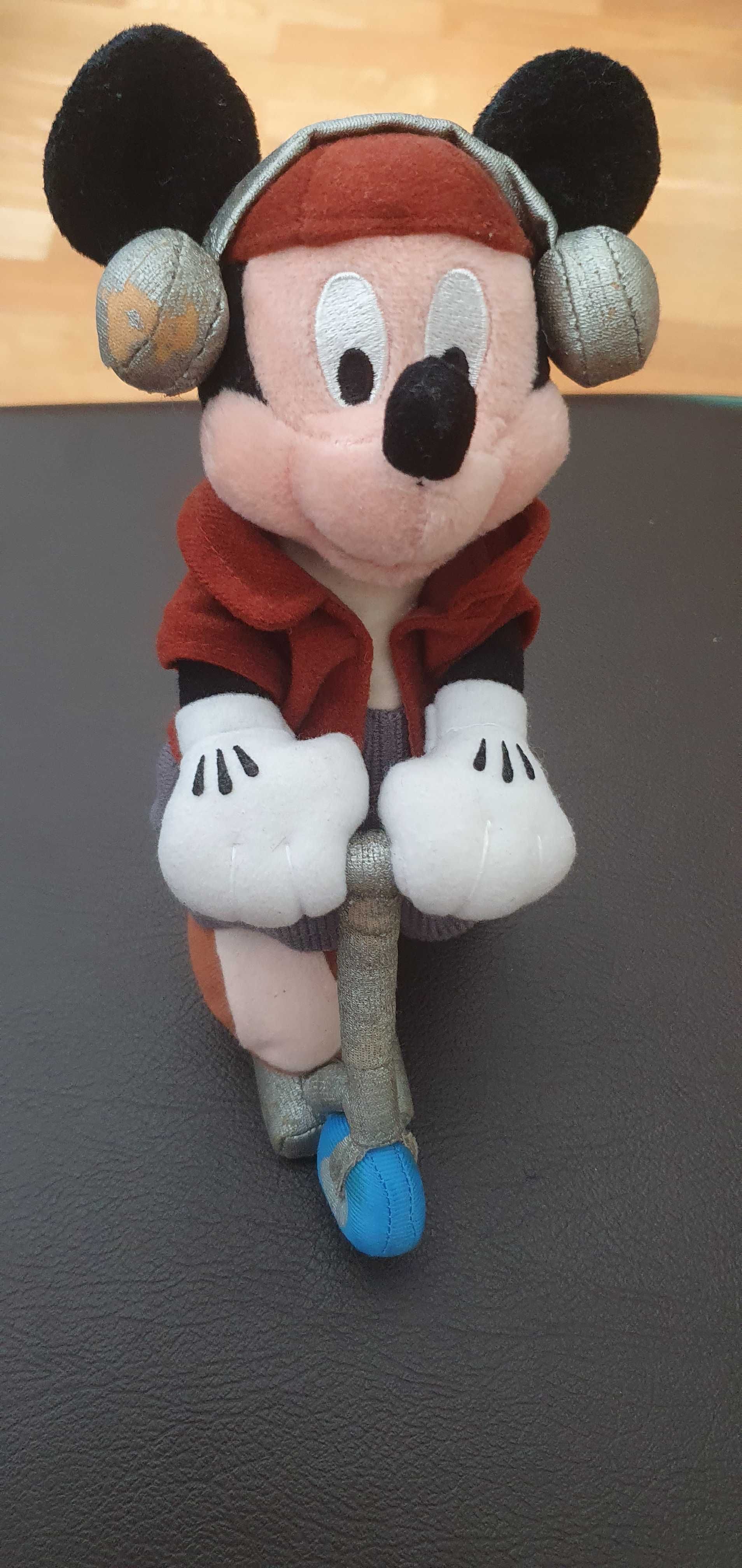 Peluche Vintage Mickey em Trotinete da Disneyland Paris