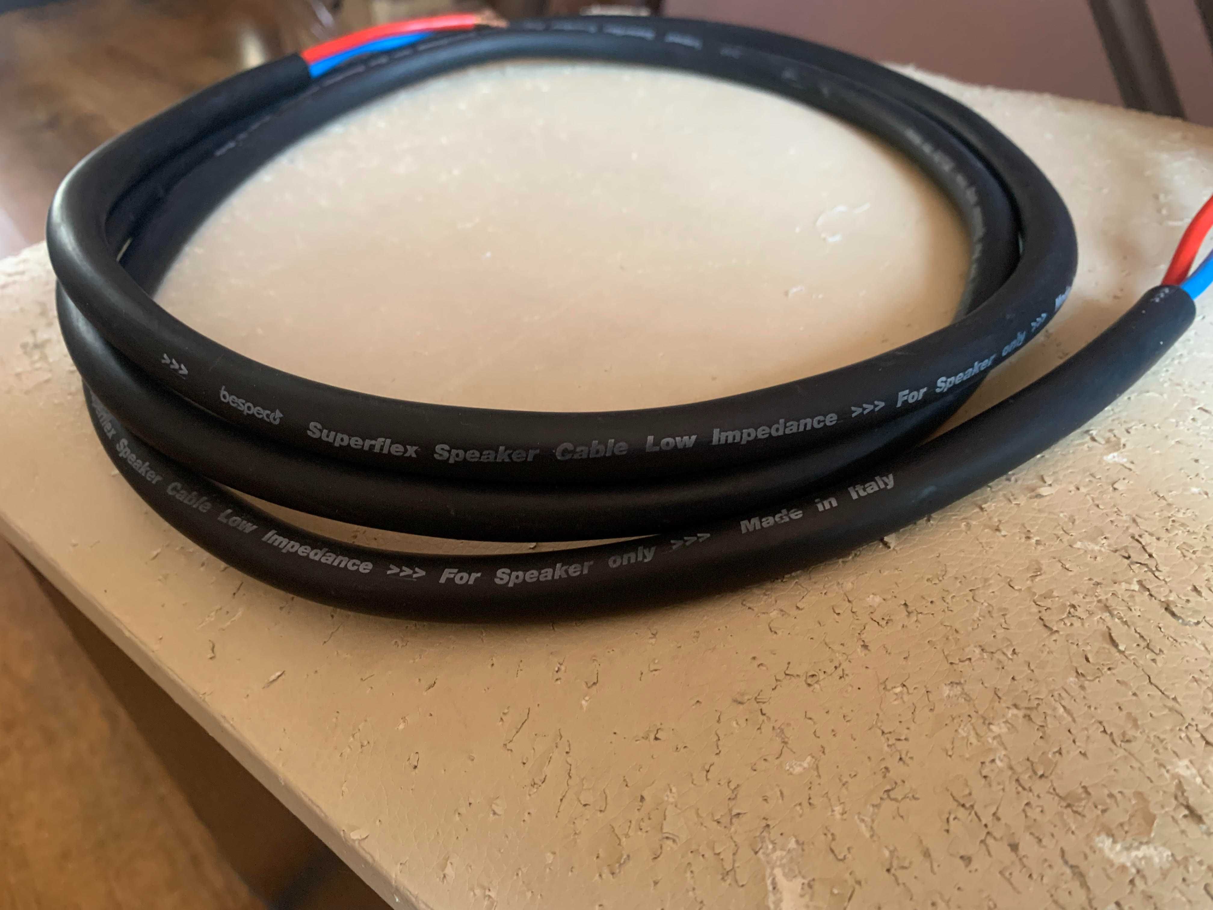 Продам акустический кабель Bespeco - Superflex Speaker Cable - Italy