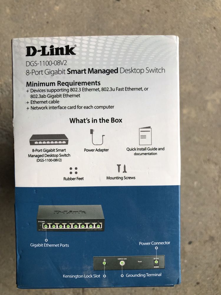 Switch D-Link DGS-1100-08V2